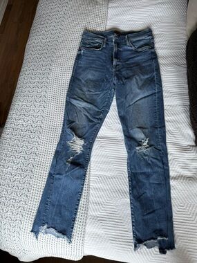 MOTHER denim jeans in light blue